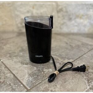 KRUPS‎ Fast Touch Electric Coffee and Spice Grinder With Stainless Steel Blades